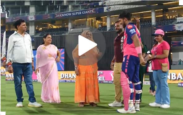 [Watch] Dhruv Jurel Shares 'Emotional' Moment With Family After RR's Victory Vs LSG; Video Goes Viral